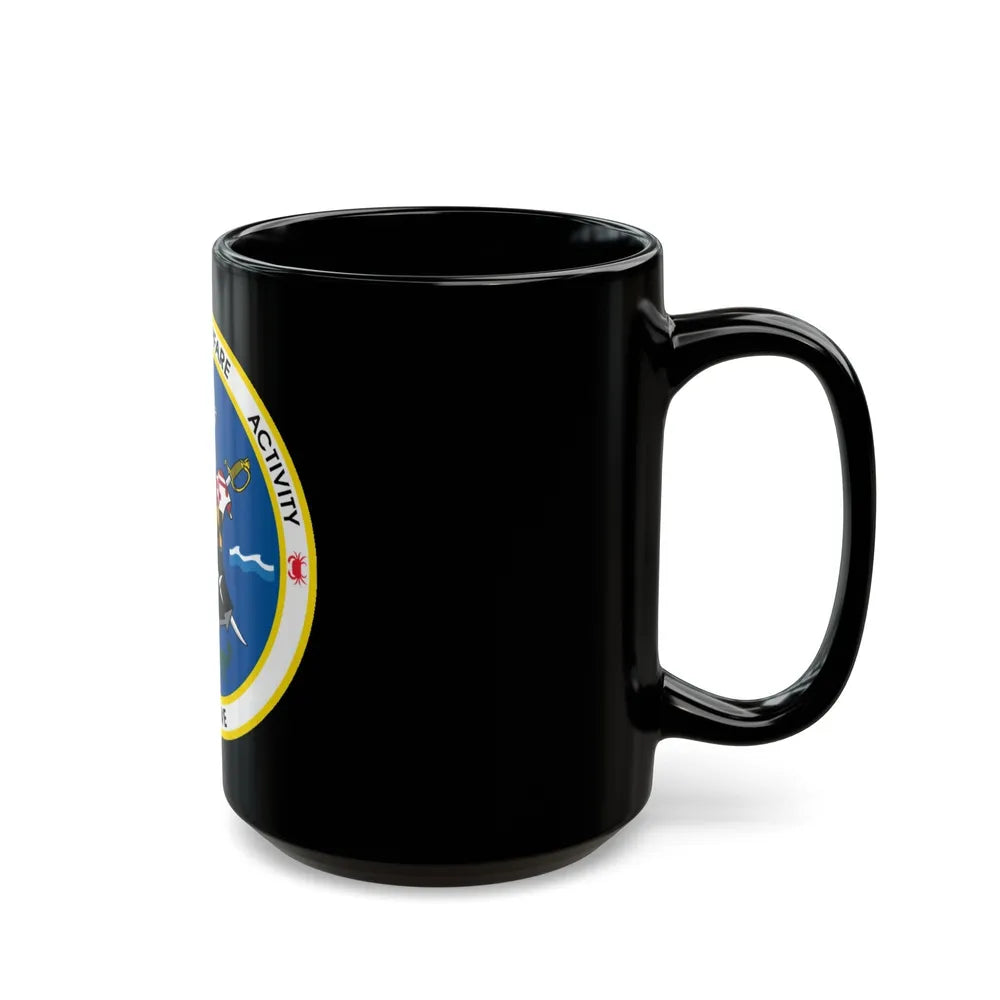 Cryptologic Warfare Activity Sixty Five (U.S. Navy) Black Coffee Mug-Go Mug Yourself