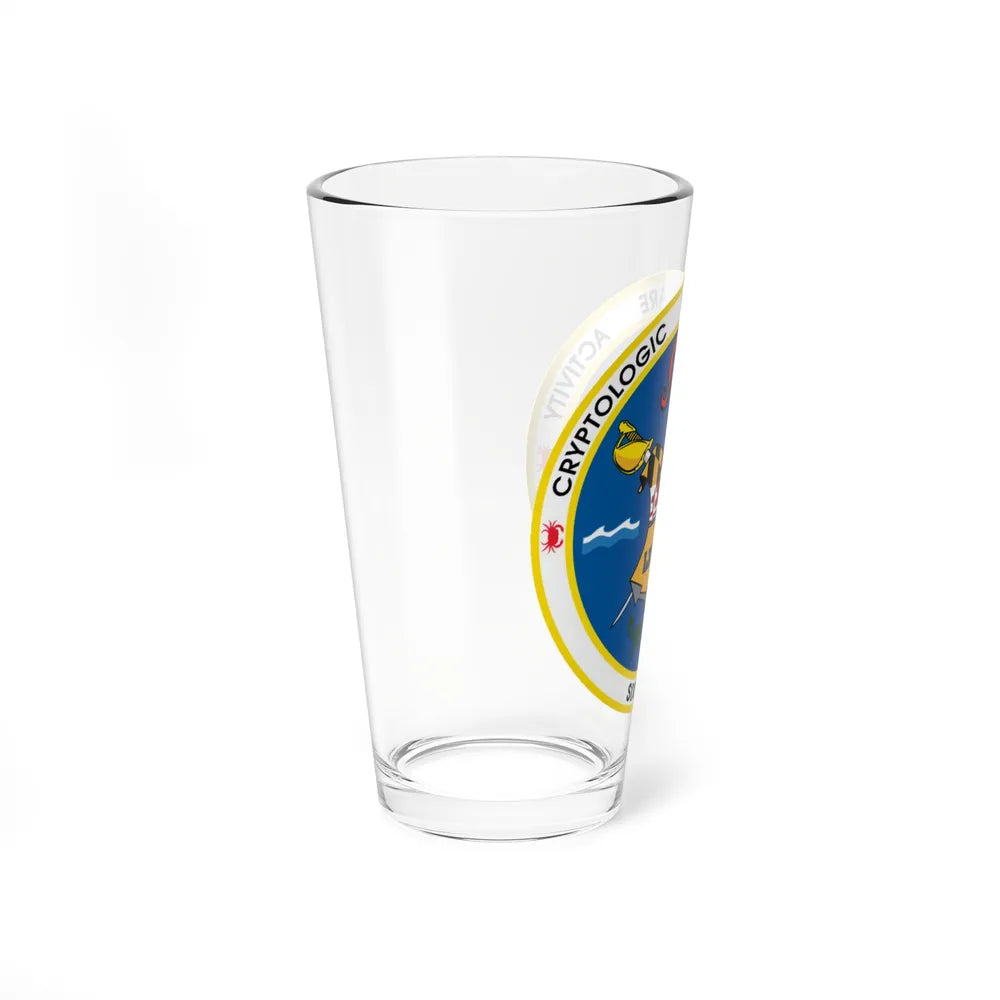 Cryptologic Warfare Activity Sixty Five (U.S. Navy) Pint Glass 16oz-Go Mug Yourself