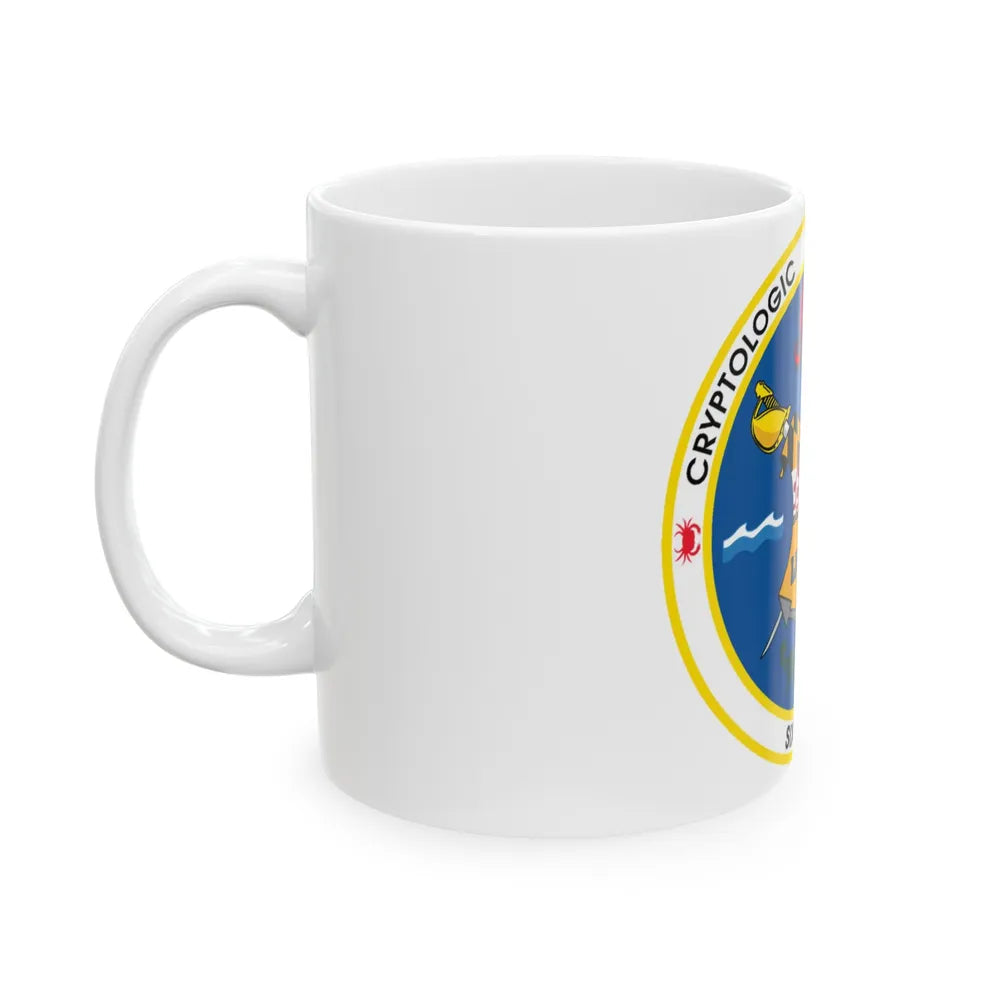 Cryptologic Warfare Activity Sixty Five (U.S. Navy) White Coffee Mug-Go Mug Yourself