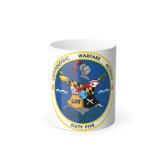 Cryptologic Warfare Activity Sixty Five (U.S. Navy) Color Changing Mug 11oz Default Title 11oz - Go Mug Yourself