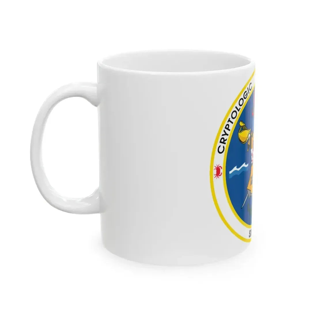 Cryptologic Warfare Activity Sixty Five (U.S. Navy) White Coffee Mug - Go Mug Yourself