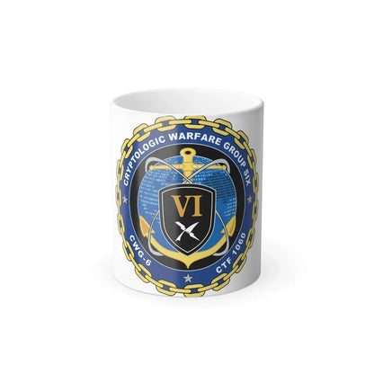 Cryptologic Warfare Group Six CWG 6 CTF 1060 (U.S. Navy) Color Changing Mug 11oz Default Title 11oz - Go Mug Yourself