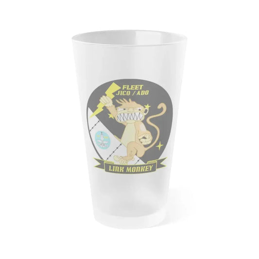 CSCS JICO Center for Surface Combat Systems Joint Interface Control Officer (U.S. Navy) Frosted Pint Glass 16oz Default Title - Go Mug Yourself