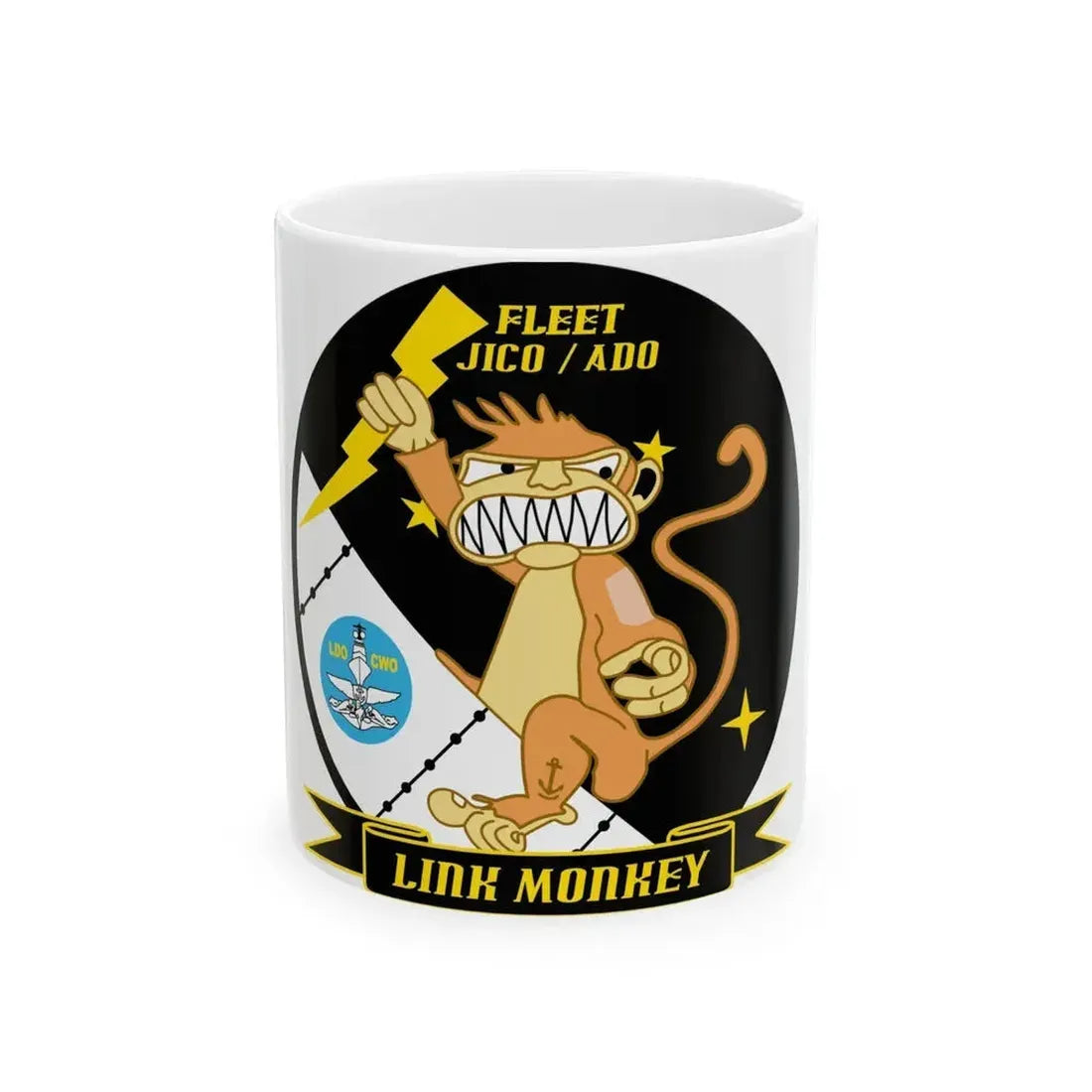 CSCS JICO Center for Surface Combat Systems Joint Interface Control Officer (U.S. Navy) White Coffee Mug 11oz - Go Mug Yourself