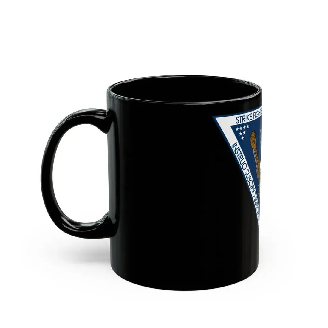 CSFWP strike fighter wing pacific (U.S. Navy) Black Coffee Mug - Go Mug Yourself