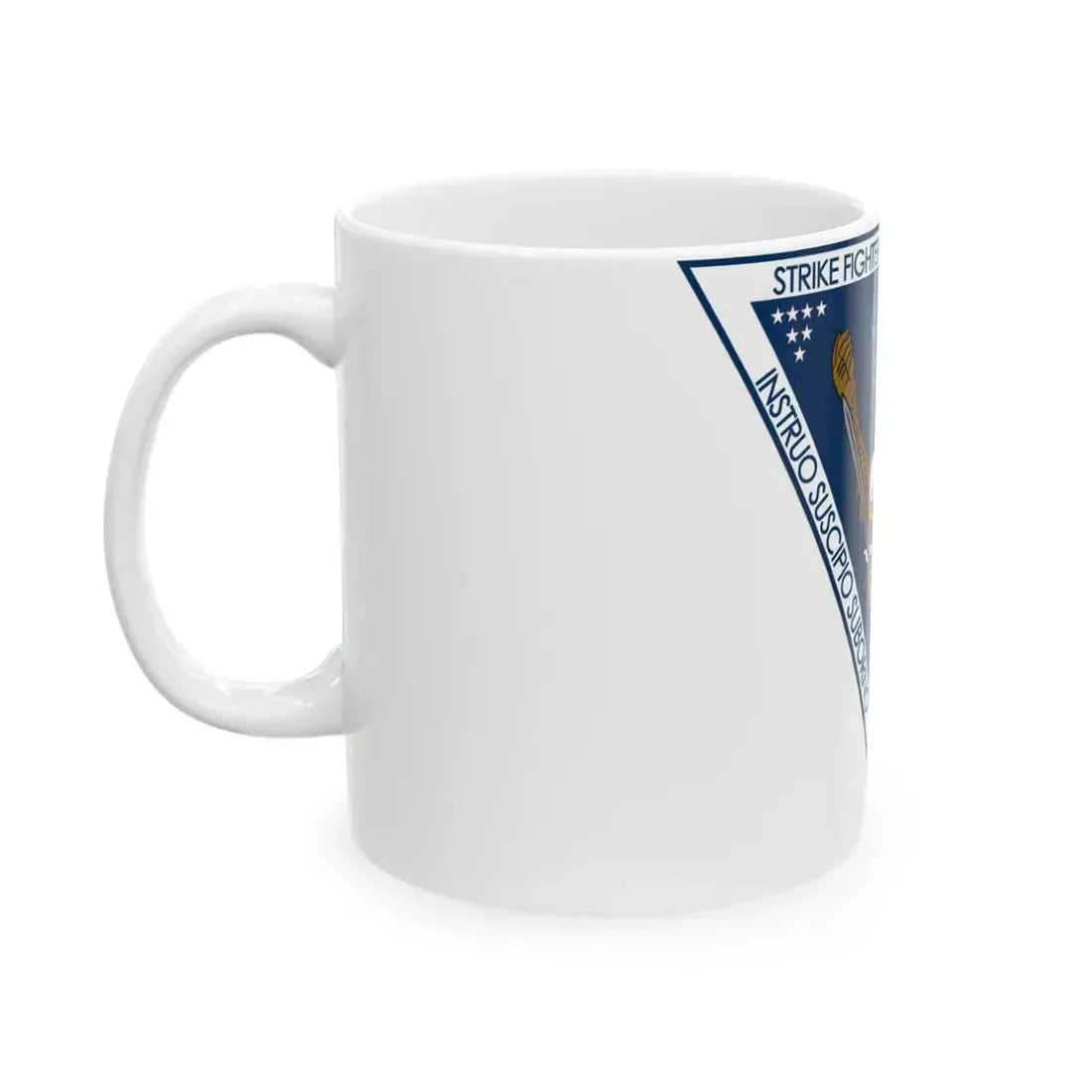 CSFWP strike fighter wing pacific (U.S. Navy) White Coffee Mug - Go Mug Yourself