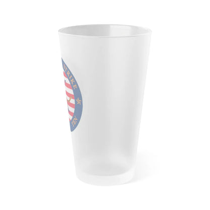 CSG 10 (U.S. Navy) Frosted Pint Glass 16oz-Go Mug Yourself