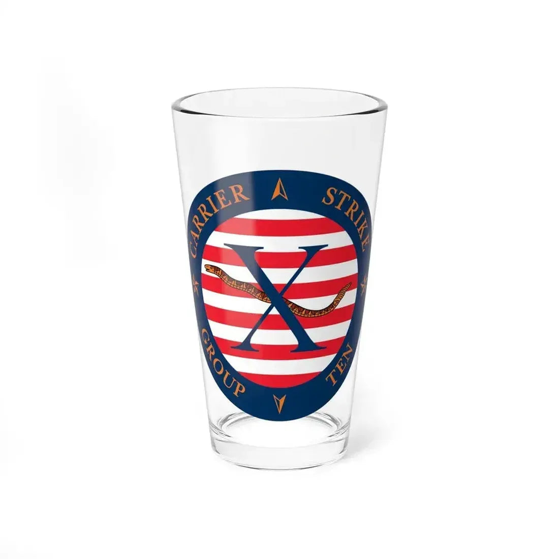 CSG 10 (U.S. Navy) Pint Glass 16oz 16oz - Go Mug Yourself