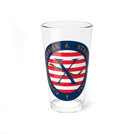 CSG 10 (U.S. Navy) Pint Glass 16oz 16oz - Go Mug Yourself