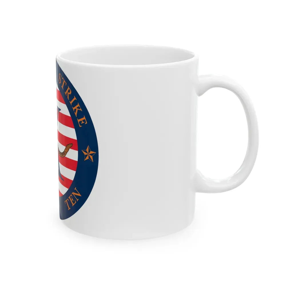 CSG 10 (U.S. Navy) White Coffee Mug - Go Mug Yourself