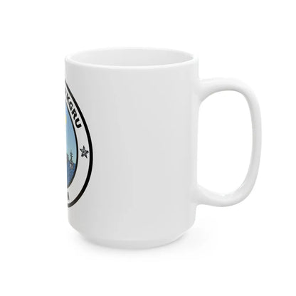 CSG 7 Carrier Strike Group Seven COMCARSTRKGRU SEVEN (U.S. Navy) White Coffee Mug-Go Mug Yourself