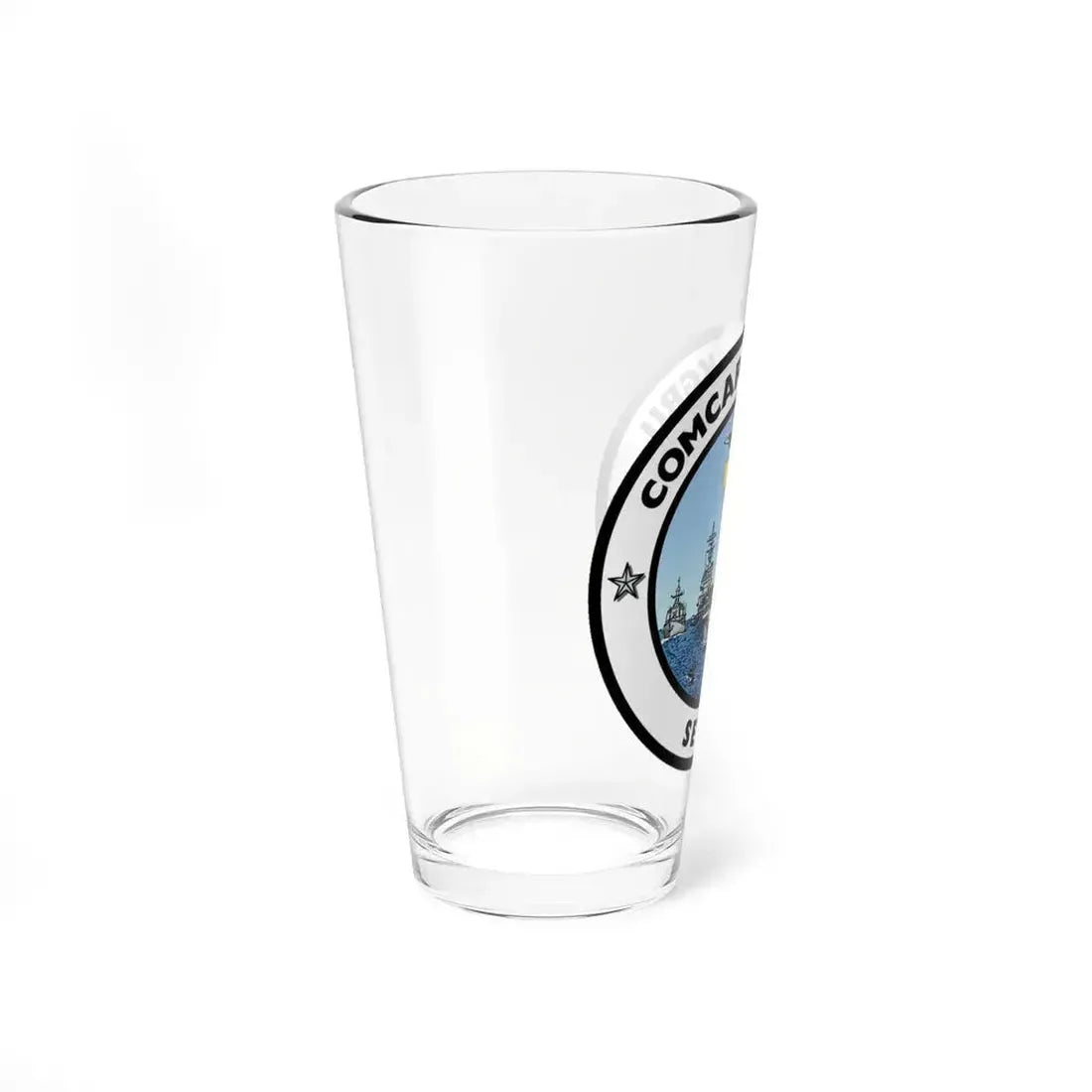 CSG 7 Carrier Strike Group Seven COMCARSTRKGRU SEVEN (U.S. Navy) Pint Glass 16oz - Go Mug Yourself