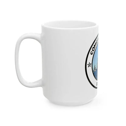 CSG 7 Carrier Strike Group Seven COMCARSTRKGRU SEVEN (U.S. Navy) White Coffee Mug - Go Mug Yourself