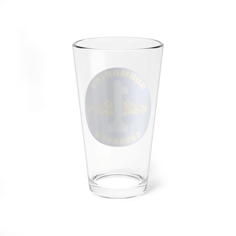 CSS 1 Gold Commander Submarine Squadron 1 (U.S. Navy) Pint Glass 16oz-Go Mug Yourself