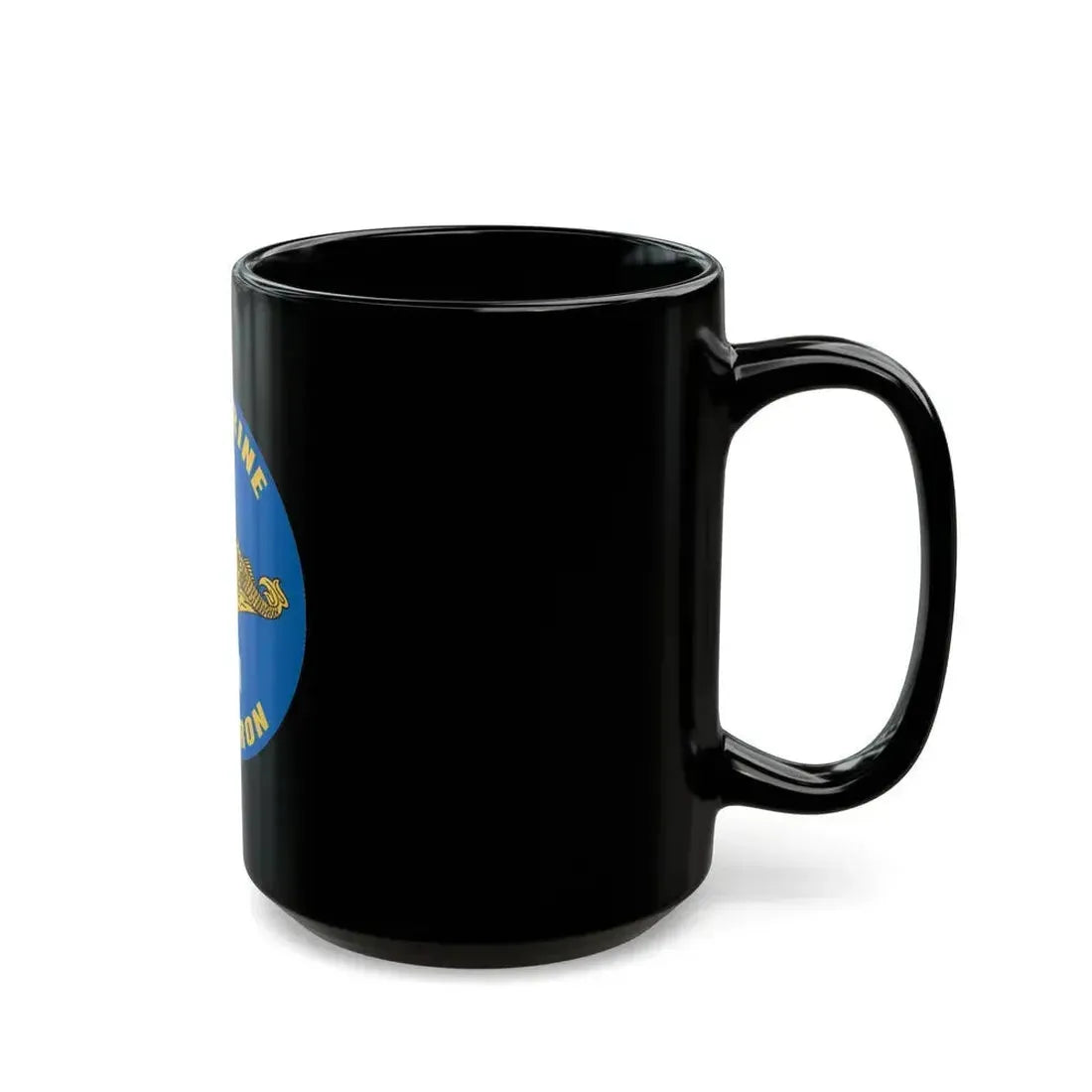 CSS 1 Gold Commander Submarine Squadron 1 (U.S. Navy) Black Coffee Mug - Go Mug Yourself