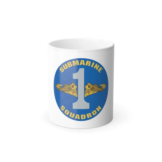 CSS 1 Gold Commander Submarine Squadron 1 (U.S. Navy) Color Changing Mug 11oz Default Title 11oz - Go Mug Yourself