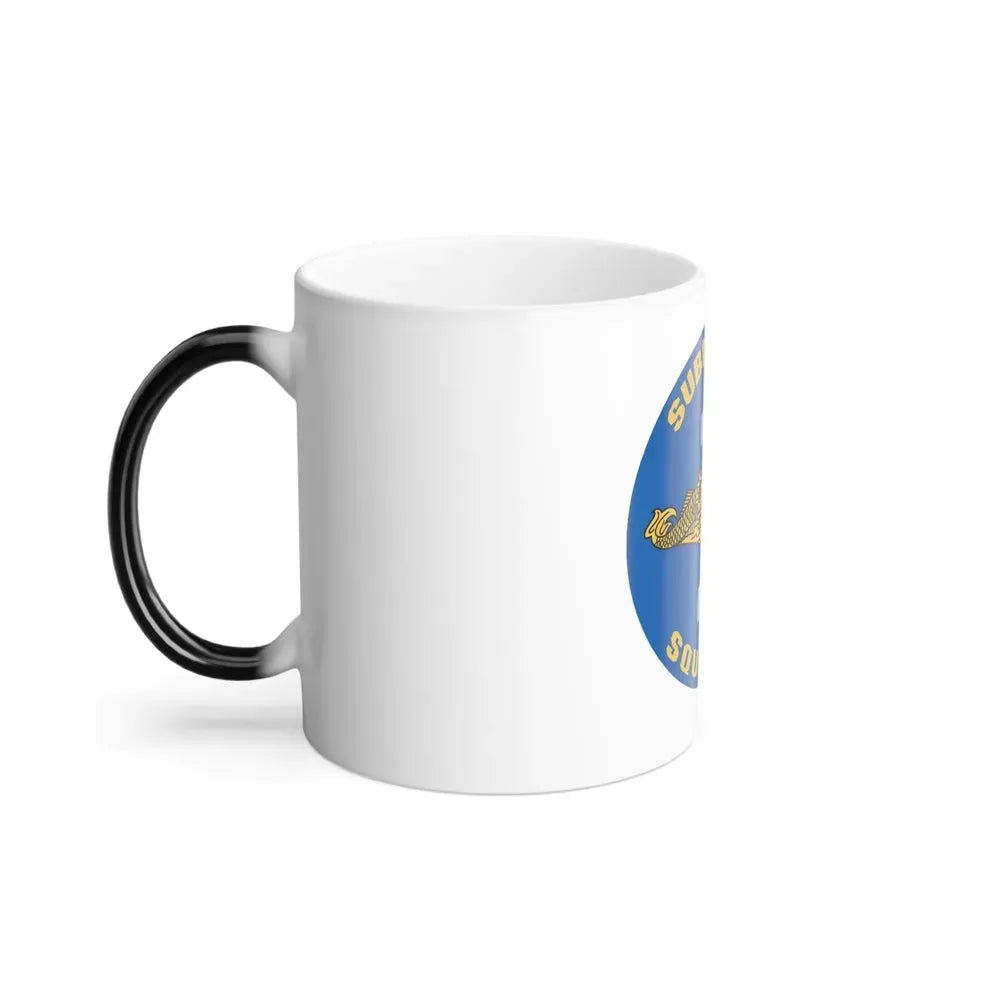 CSS 1 Gold Commander Submarine Squadron 1 (U.S. Navy) Color Changing Mug 11oz - Go Mug Yourself