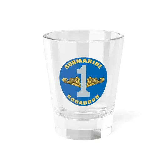CSS 1 Gold Commander Submarine Squadron 1 (U.S. Navy) Shot Glass 1.5oz 1.5oz - Go Mug Yourself