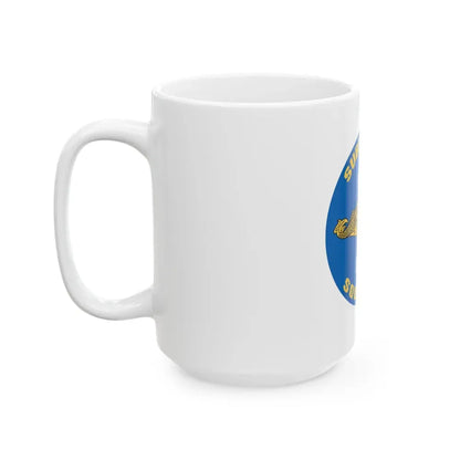 CSS 1 Gold Commander Submarine Squadron 1 (U.S. Navy) White Coffee Mug - Go Mug Yourself