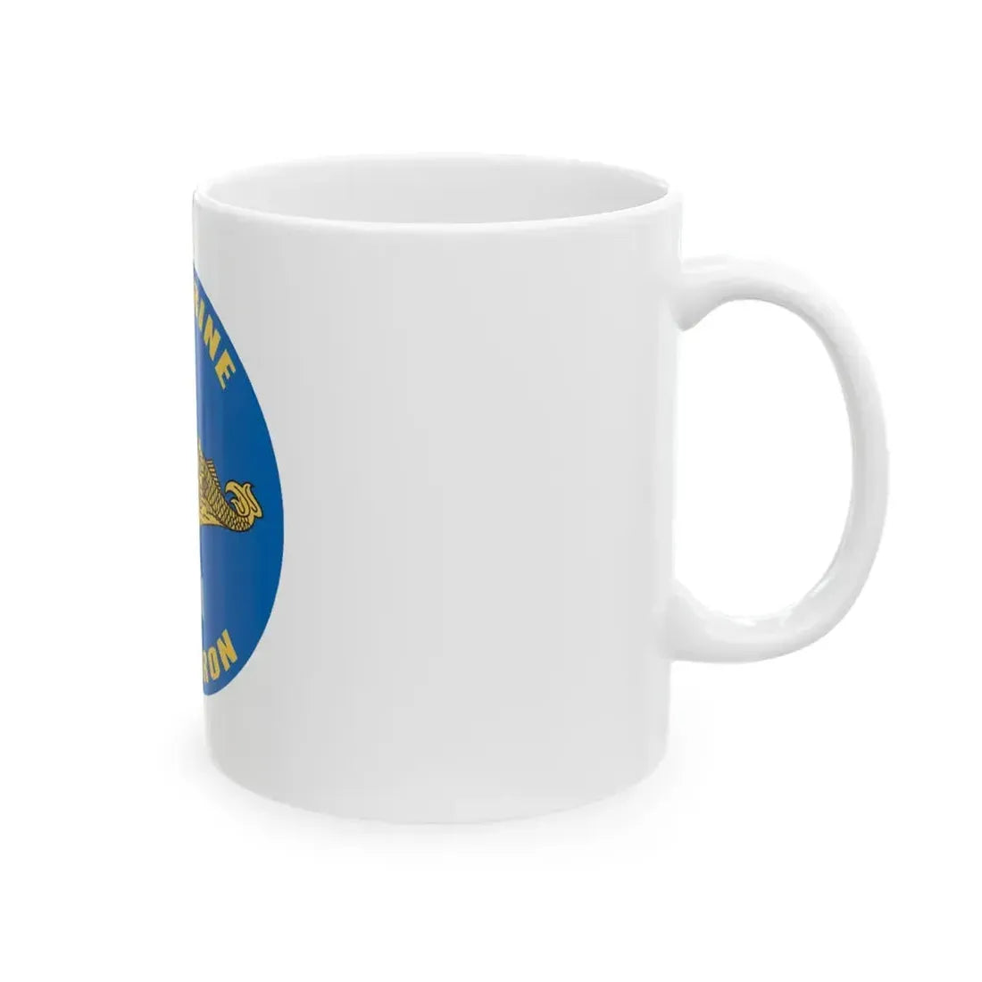 CSS 1 Gold Commander Submarine Squadron 1 (U.S. Navy) White Coffee Mug - Go Mug Yourself