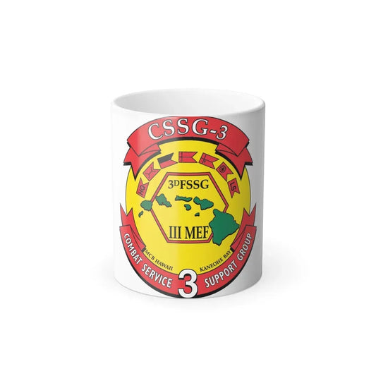 CSSG 3 Combat Service Support Group 3 (USMC) Color Changing Coffee Mug 11oz - Go Mug Yourself