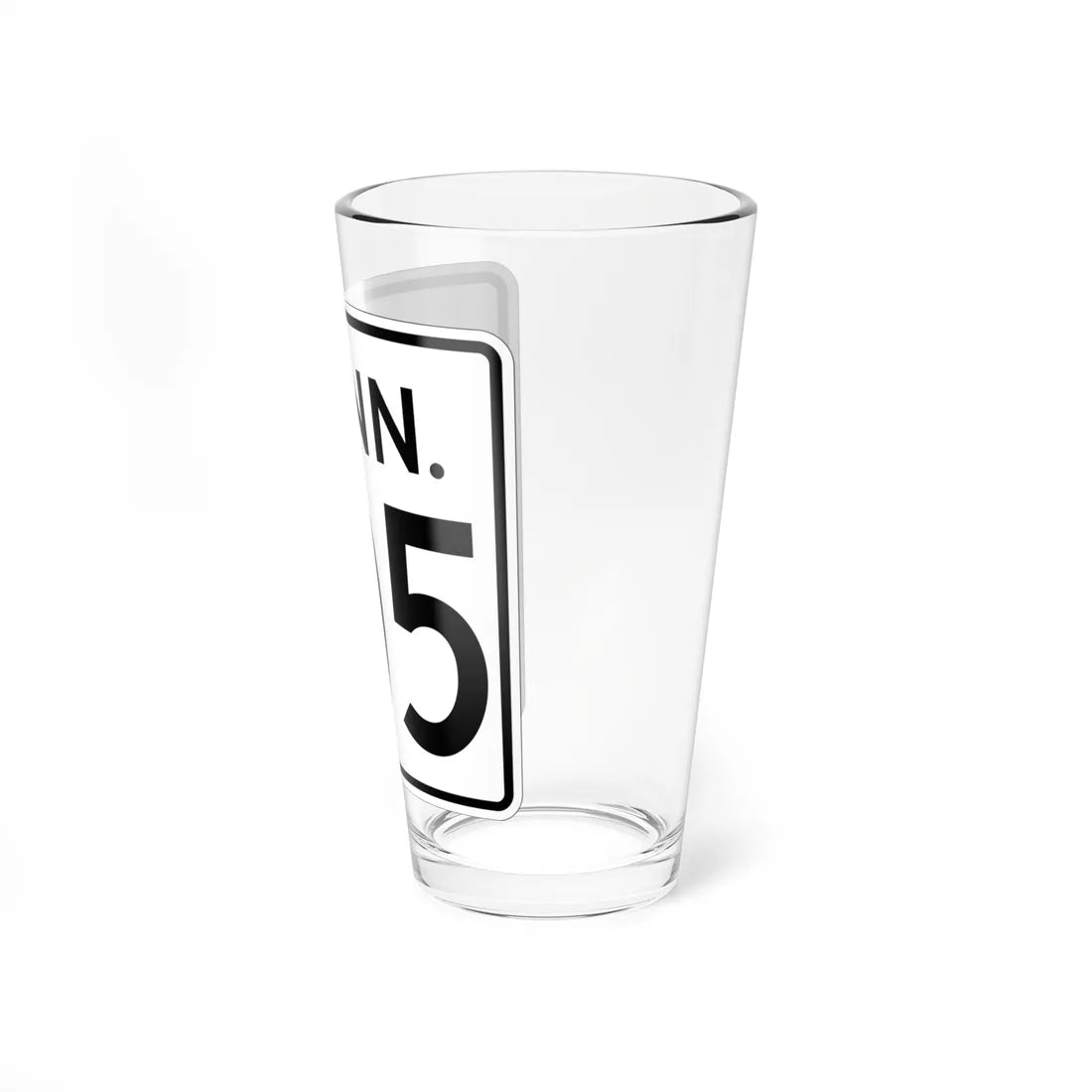CT 105 1956 (Connecticut) (Road Sign) Pint Glass 16oz - Go Mug Yourself