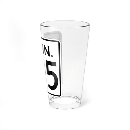 CT 105 1956 (Connecticut) (Road Sign) Pint Glass 16oz - Go Mug Yourself