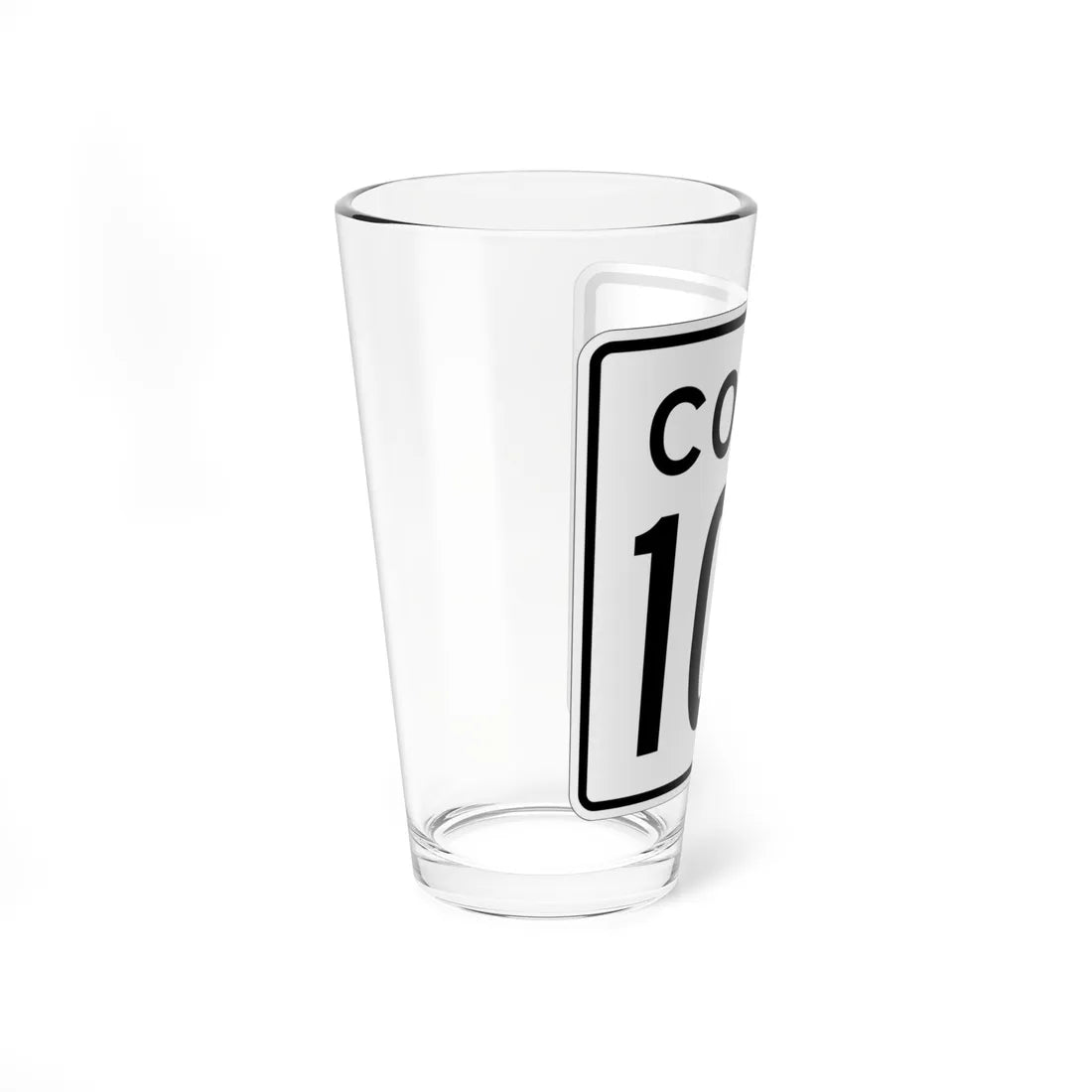 CT 10A 1956 (Connecticut) (Road Sign) Pint Glass 16oz - Go Mug Yourself