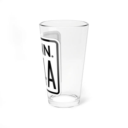CT 114A 1948 (Connecticut) (Road Sign) Pint Glass 16oz - Go Mug Yourself