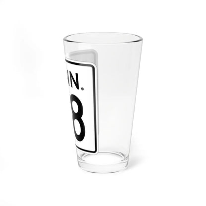 CT 118 1956 (Connecticut) (Road Sign) Pint Glass 16oz - Go Mug Yourself