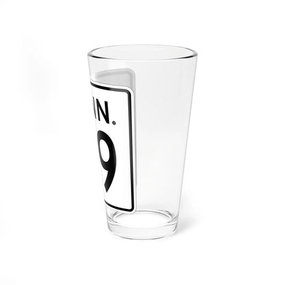 CT 119 1956 (Connecticut) (Road Sign) Pint Glass 16oz - Go Mug Yourself