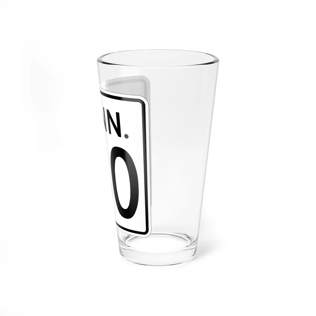 CT 130 1956 (Connecticut) (Road Sign) Pint Glass 16oz - Go Mug Yourself