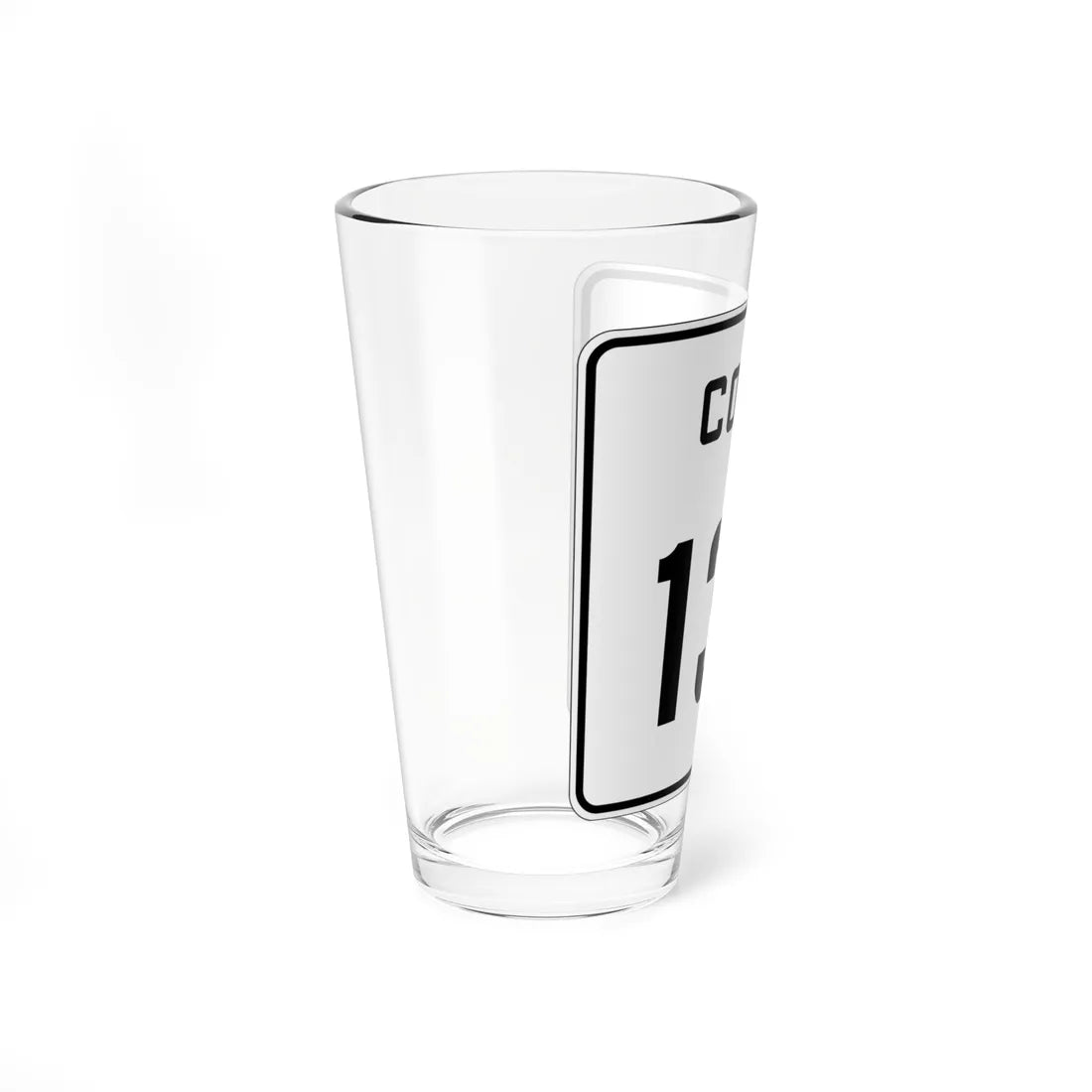 CT 131 1926 (Connecticut) (Road Sign) Pint Glass 16oz - Go Mug Yourself