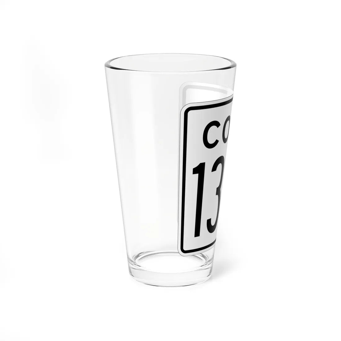 CT 138A 1956 (Connecticut) (Road Sign) Pint Glass 16oz - Go Mug Yourself