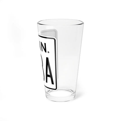 CT 138A 1956 (Connecticut) (Road Sign) Pint Glass 16oz - Go Mug Yourself