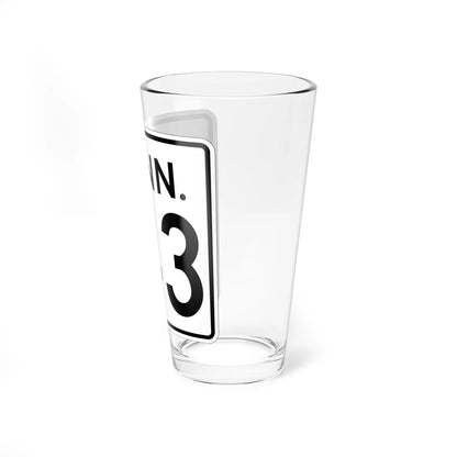 CT 143 1956 (Connecticut) (Road Sign) Pint Glass 16oz - Go Mug Yourself