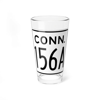 CT 156A 1956 (Connecticut) (Road Sign) Pint Glass 16oz 16oz - Go Mug Yourself