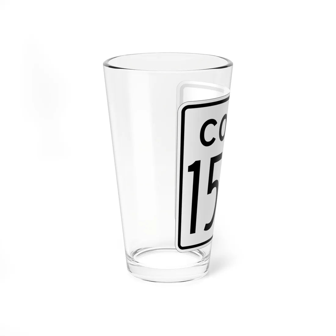 CT 156A 1956 (Connecticut) (Road Sign) Pint Glass 16oz - Go Mug Yourself