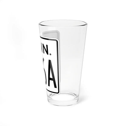 CT 156A 1956 (Connecticut) (Road Sign) Pint Glass 16oz - Go Mug Yourself