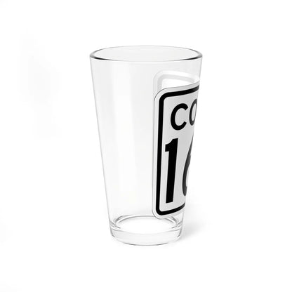 CT 168 1948 (Connecticut) (Road Sign) Pint Glass 16oz - Go Mug Yourself