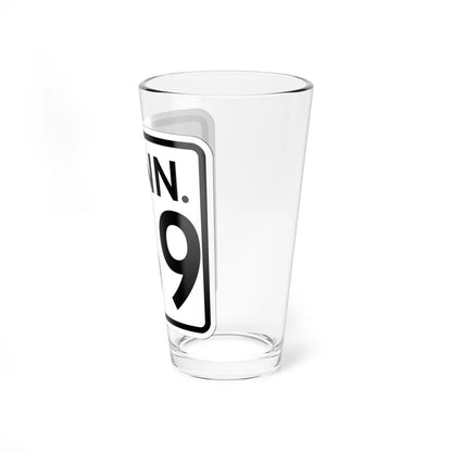 CT 169 1948 (Connecticut) (Road Sign) Pint Glass 16oz - Go Mug Yourself