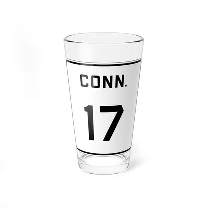 CT 17 1926 (Connecticut) (Road Sign) Pint Glass 16oz 16oz - Go Mug Yourself