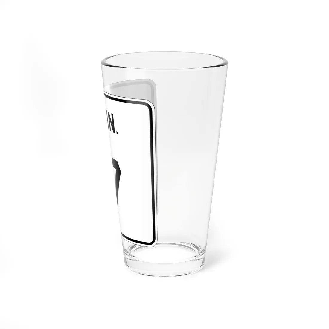 CT 17 1926 (Connecticut) (Road Sign) Pint Glass 16oz - Go Mug Yourself