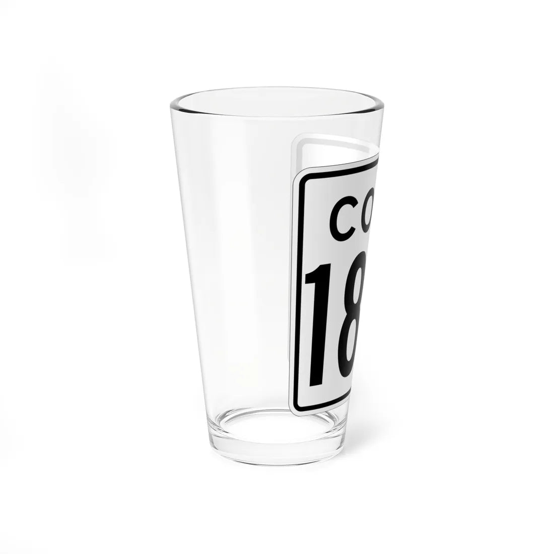 CT 181A 1956 (Connecticut) (Road Sign) Pint Glass 16oz - Go Mug Yourself