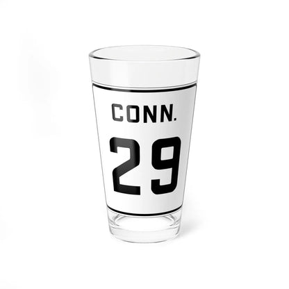 CT 29 1926 (Connecticut) (Road Sign) Pint Glass 16oz 16oz - Go Mug Yourself