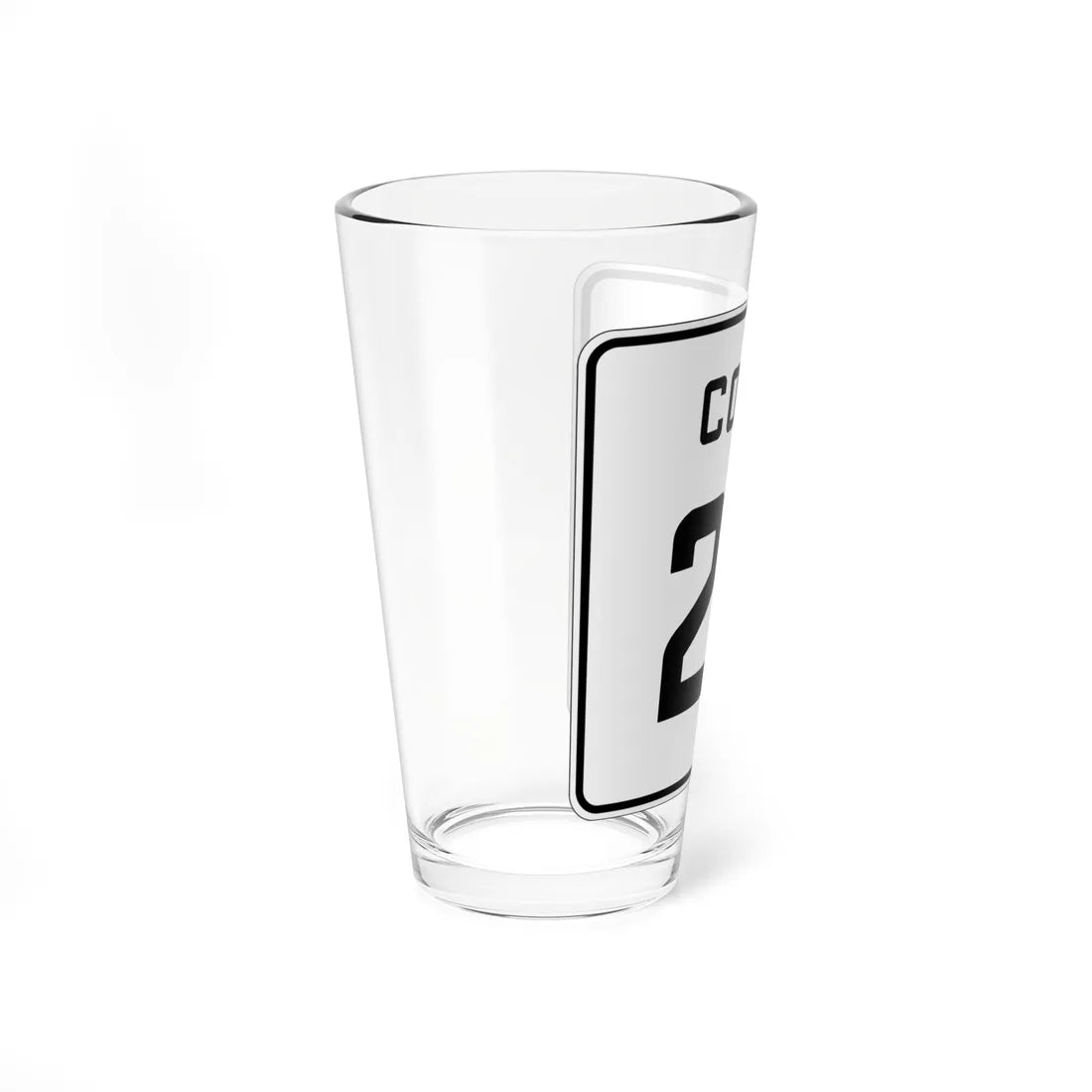 CT 29 1926 (Connecticut) (Road Sign) Pint Glass 16oz - Go Mug Yourself