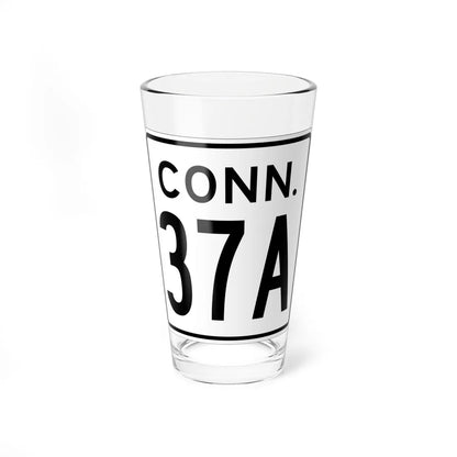 CT 37A 1956 (Connecticut) (Road Sign) Pint Glass 16oz 16oz - Go Mug Yourself