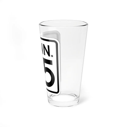 CT 65 1948 (Connecticut) (Road Sign) Pint Glass 16oz - Go Mug Yourself