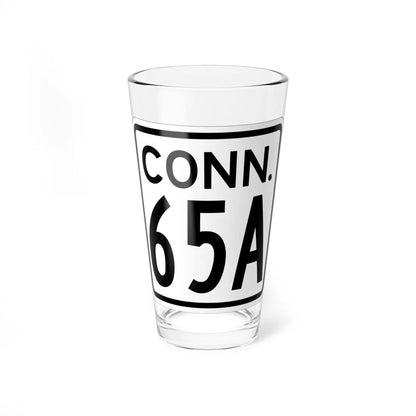 CT 65A 1948 (Connecticut) (Road Sign) Pint Glass 16oz 16oz - Go Mug Yourself