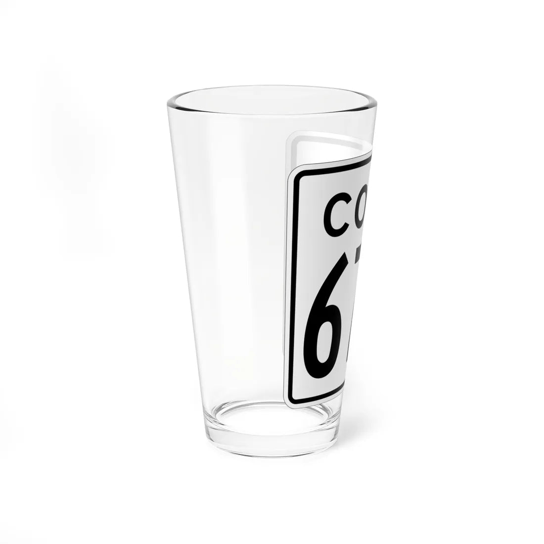CT 67A 1956 (Connecticut) (Road Sign) Pint Glass 16oz - Go Mug Yourself